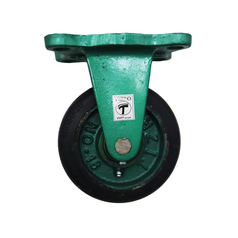 چرخ کفیدار تیزرو مدل ثابت کد YP-SABET-4016020MM