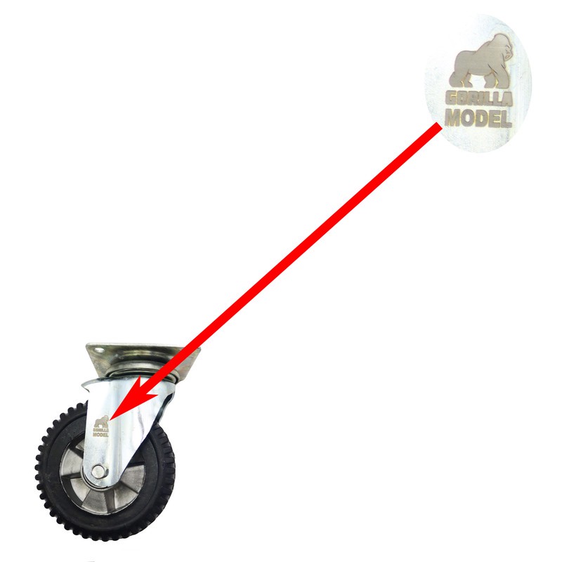 چرخ کفیدار مدل گوریلا YP-GARDAN-20045MM