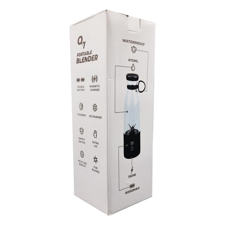 شیکر کوئیک مدل شارژی کد Q7 گنجایش 0.5 لیتر