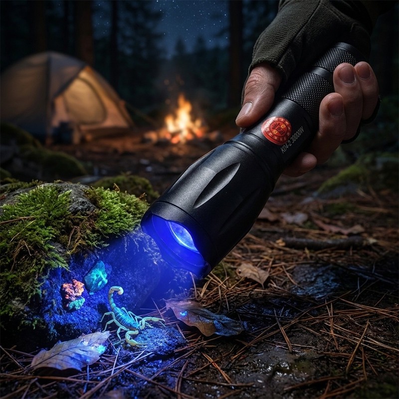 چراغ قوه دستی مدل UV 30000W_ER