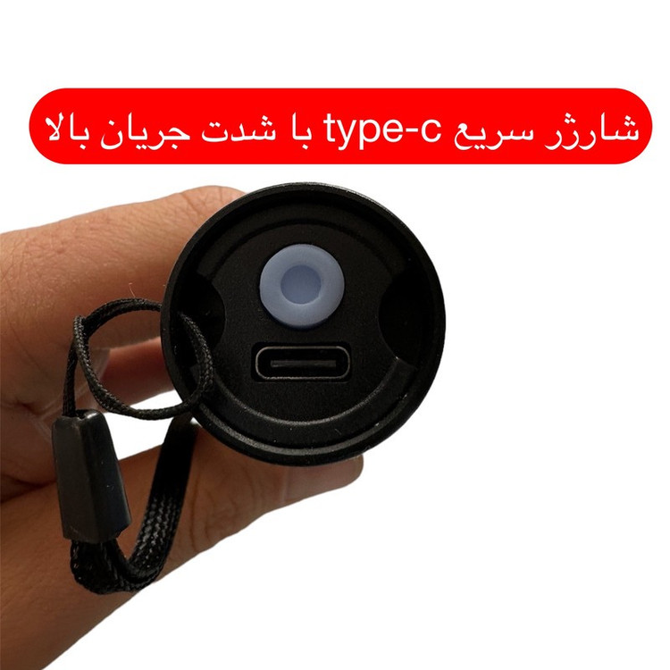 چراغ قوه دستی مدل UV 30000W_ER