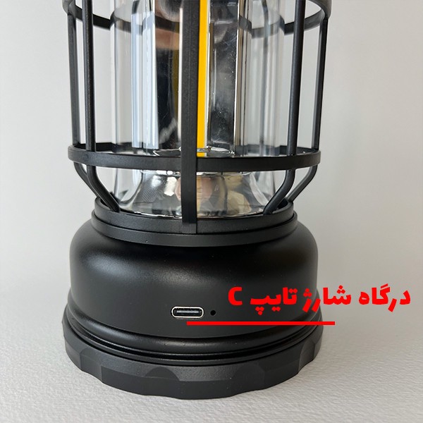 چراغ فانوسی مدل گیره دار