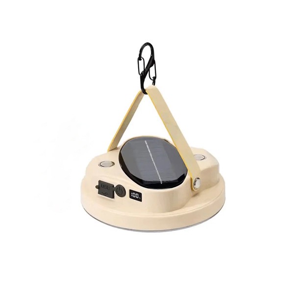 چراغ کمپینگ مدل خورشیدی هوشمند و شارژی LED-KK452