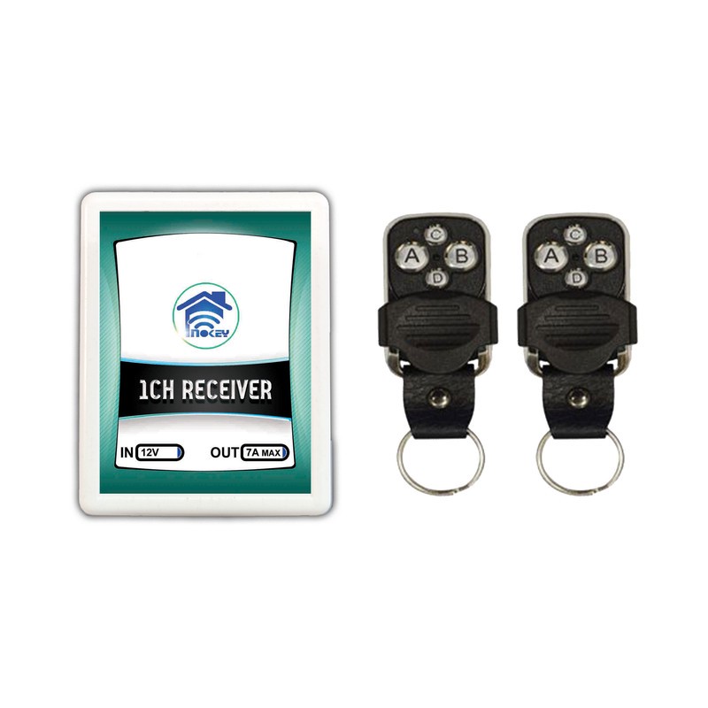 ریموت دربازکن اینوکی مدل 1CH-2RM به همراه دو ریموت