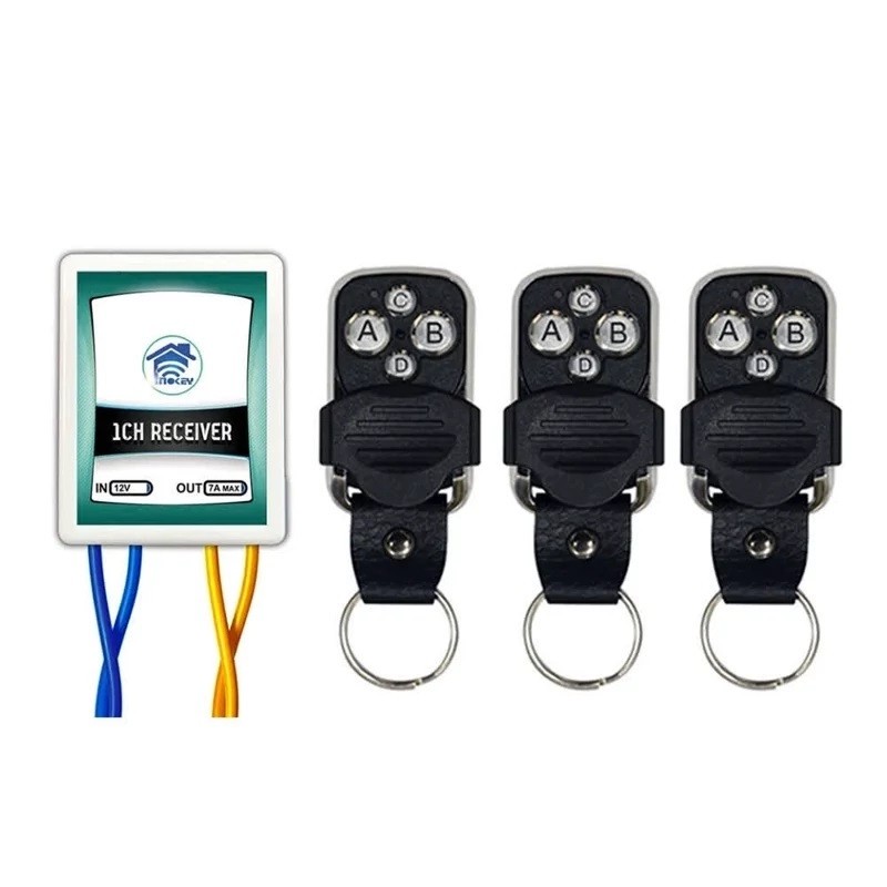 ریموت دربازکن اینوکی مدل 1CH-3RM به همراه سه عدد ریموت لرنینگ