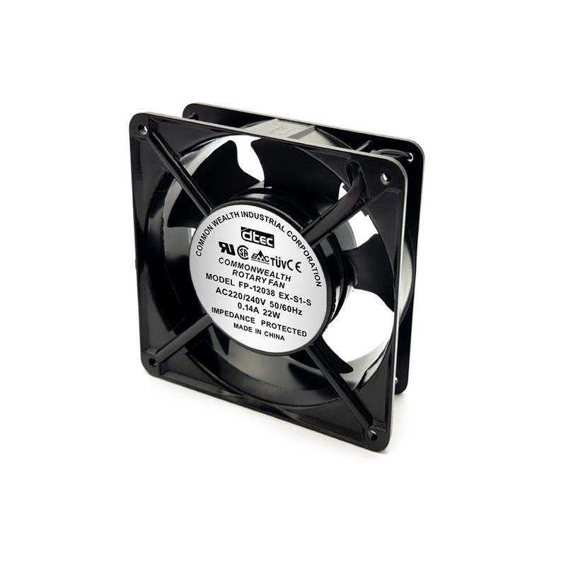 خنک کننده رک دتک مدل FP-12038-B