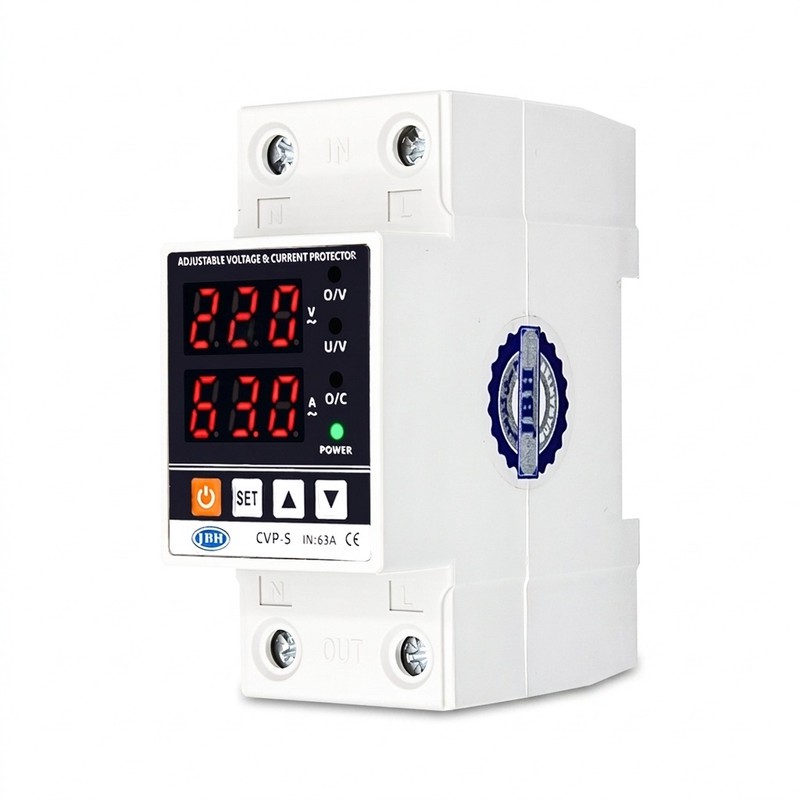 محافظ ولتاژ 63 آمپر جی بی اچ مدل CVP-S63