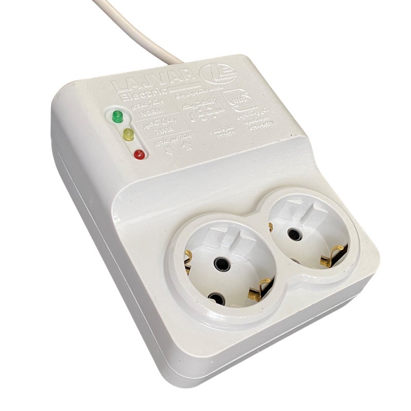 محافظ ولتاژ لجور الکتریک مدل L110 - 2500W - 10A - 3Meter