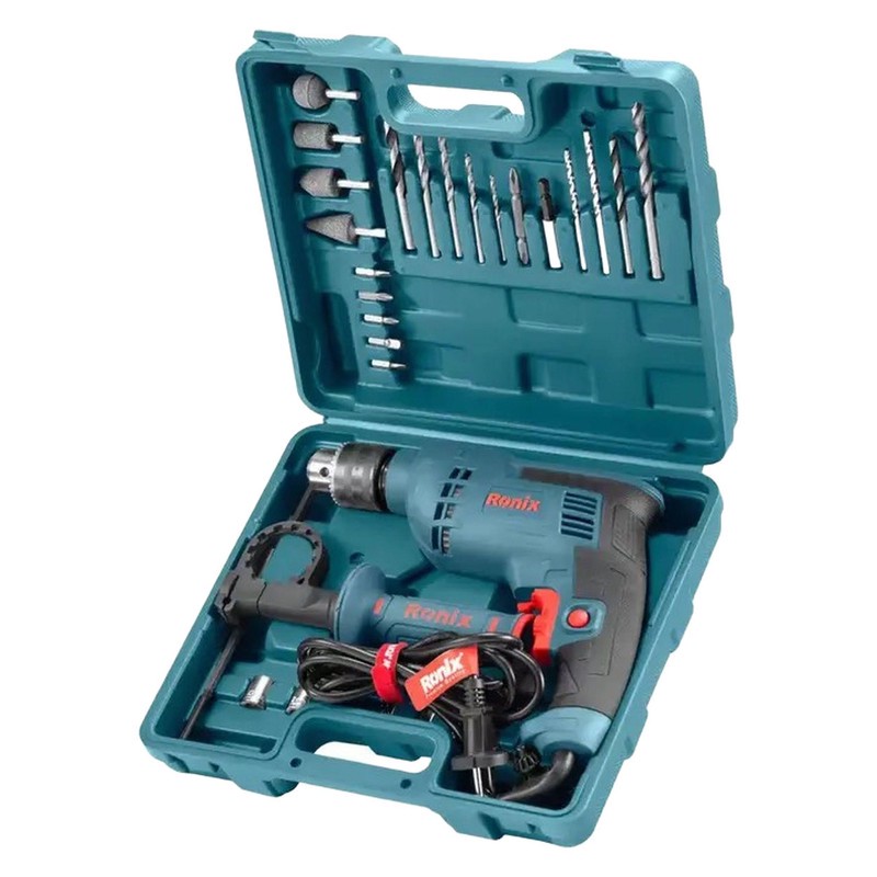 مجموعه 29 عددی دریل چکشی رونیکس مدل RS-0007