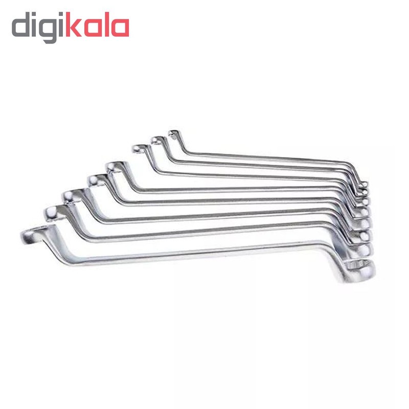 مجموعه 12 عددی آچار دوسر رینگی آتا مدل MX1200