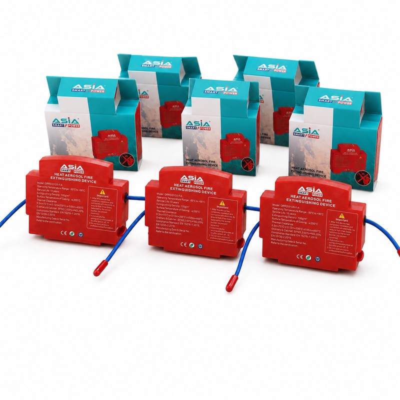 فیوز اطفای حریق تابلو برق آسیا مدل Heat Aerosol Fire Extinguishing Device