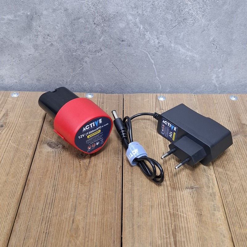 دریل پیچ گوشتی شارژی 10 میلی متری 12 ولت اکتیو مدل 12V کد 3232