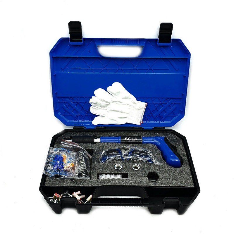 میخ کوب سولا مدل بتن و آهن میخ چاشنی دار کد 50MM مجموعه 30 عددی