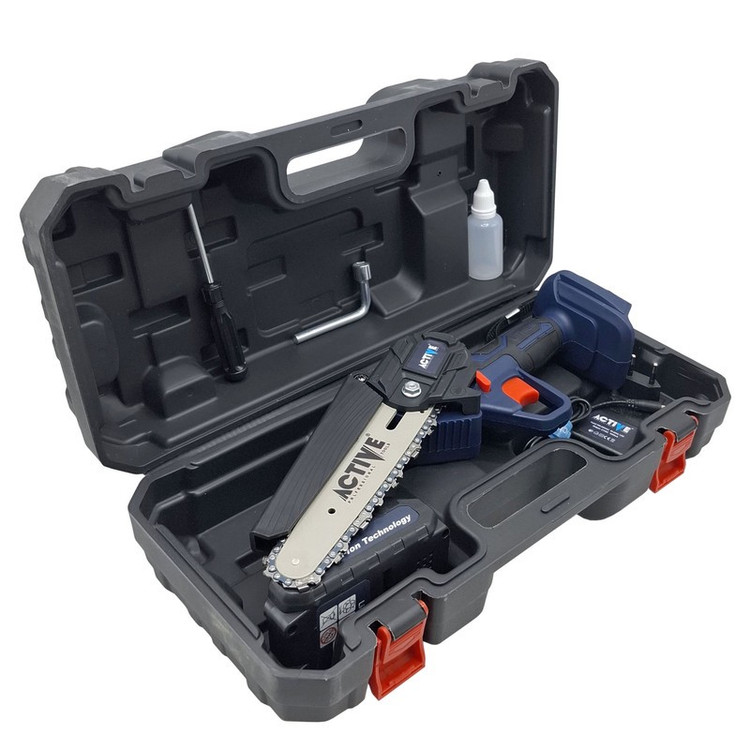 اره زنجیری شارژی 21 ولت صنعتی اکتیوتولز مدل AC_33150L کد 37