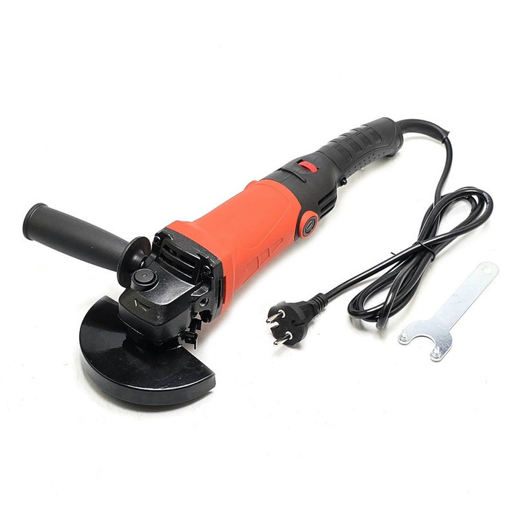 مینی فرز دسته بلند دیمردار 115 میلی متری 1100 وات کینگ استار مدل angel grinder به همراه صفحه برش