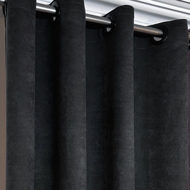 پرده مدل پانچ مخمل مات سایز 300x280 سانتیمتر