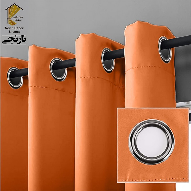 پرده نوین دکور سیلوانا مدل لاکچری 3 سایز 280 300 سانتی متر