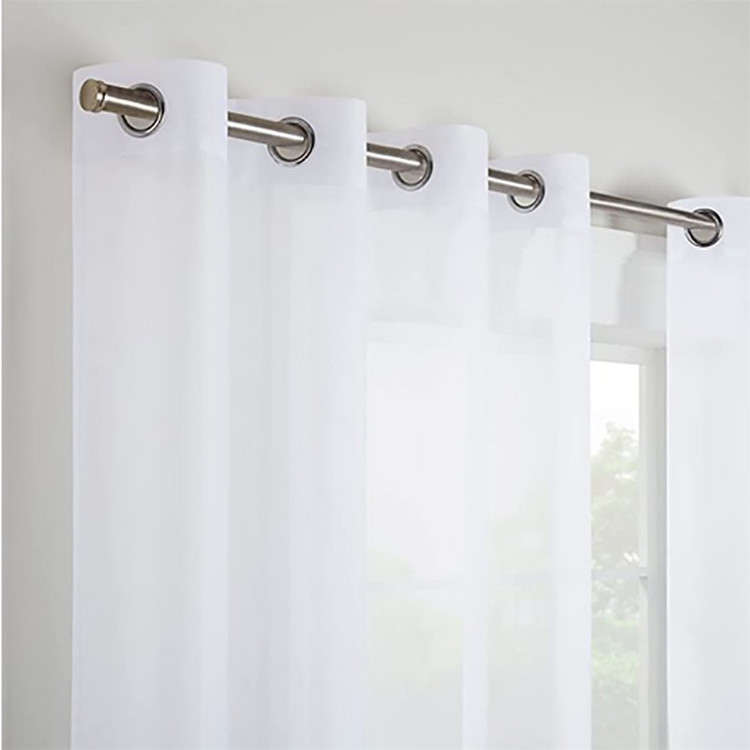 پرده نوین دکور سیلوانا مدل حریر ساده NY14 سایز 280x140 سانتیمتر