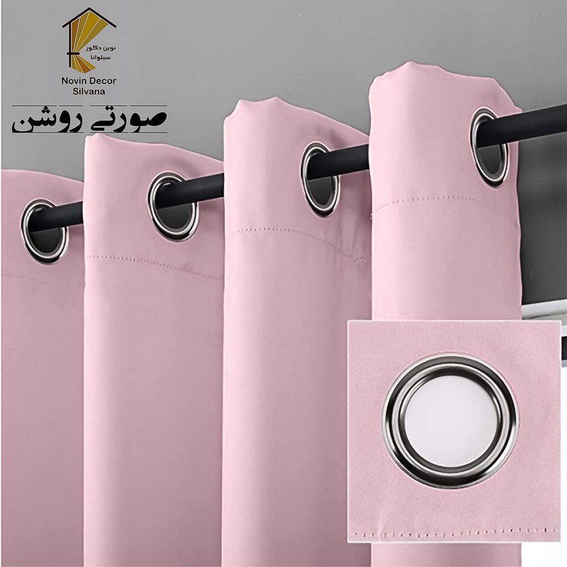 پرده نوین دکور سیلوانا مدل لاکچری 280 سایز 280 140 سانتی متر