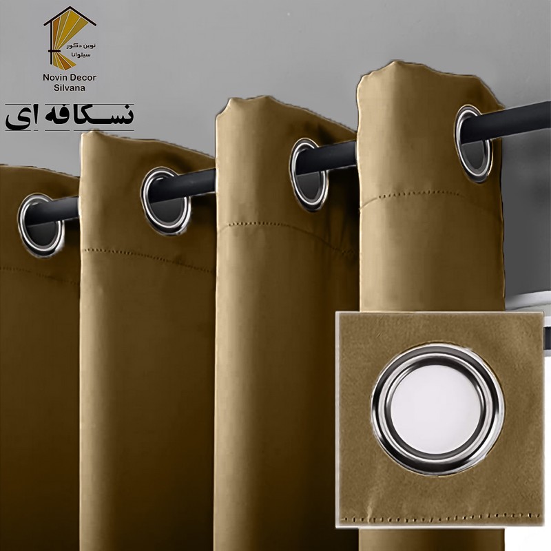 پرده نوین دکور سیلوانا مدل لاکچری 280 سایز 280 140 سانتی متر