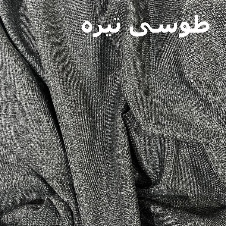 پرده پانچ نوین دکور سیلوانا مدل کتان تسلا 280_1 سایز 280x140 سانتیمتر