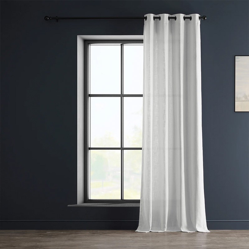 پرده پانچی مدل حریر ساده سایز 140x270 سانتی متر