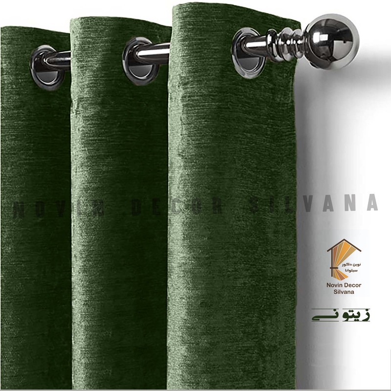 پرده نوین دکور سیلوانا مدل Shanel 180_1 سایز 180 140 سانتی متر