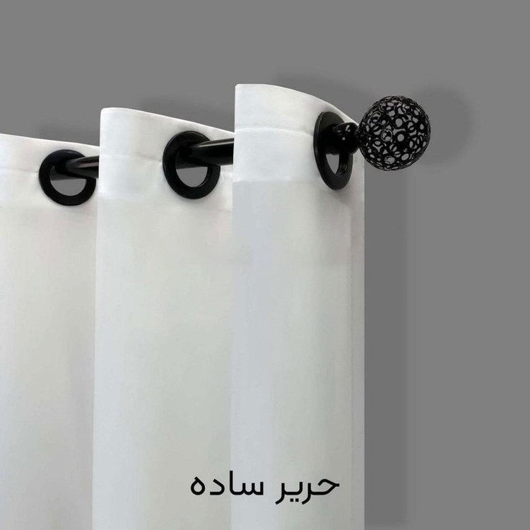 پرده پانچی مدل حریر سایز 140x280 سانتی متر