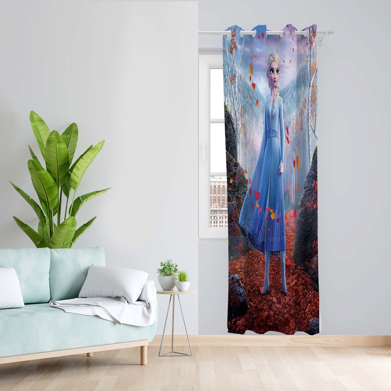 پرده طرح السا مدل مخمل پانچی کد 1765 z سایز 140x200 سانتی متر