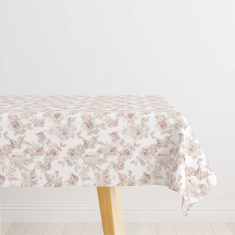 رومیزی مدل گلدار مستطیلی کد f2sh1069