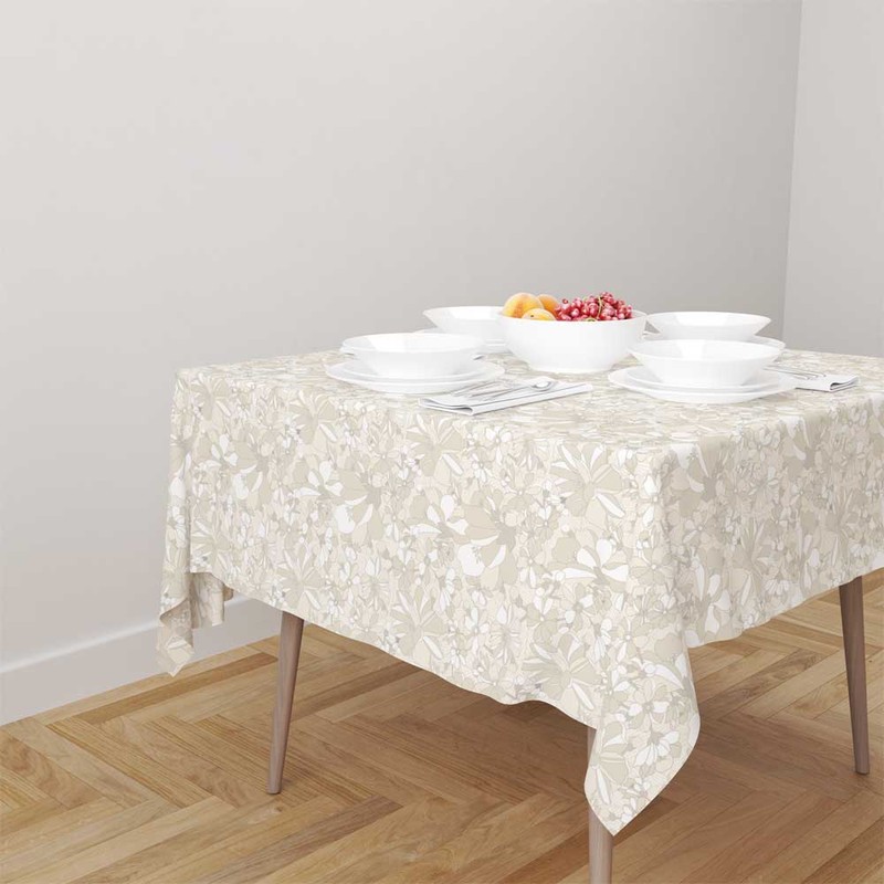 رومیزی مدل گلدار مستطیلی کد F2RO1062
