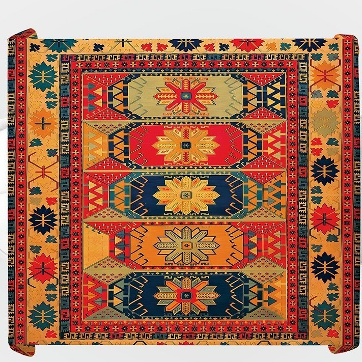 رومیزی مدل مخمل گلیم me002