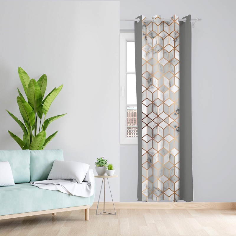پرده مدل مخمل پانچی کد 1011 سایز 200x140 سانتی متر