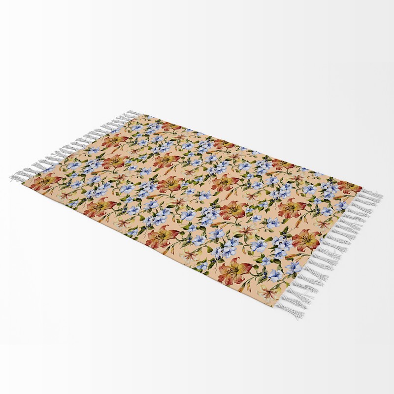 شال مبل بارمان دکور طرح آدینه کد 32 سایز 98x180 سانتی متر