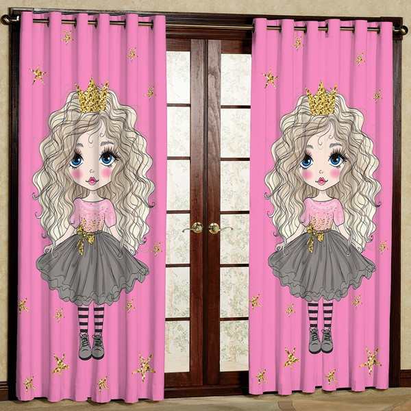 پرده مدل مخمل پانچی کد 10 سایز 200x140 سانتی متر