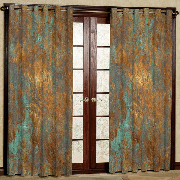 پرده مدل مخمل پانچی کد 6751 سایز 280x140 سانتی متر