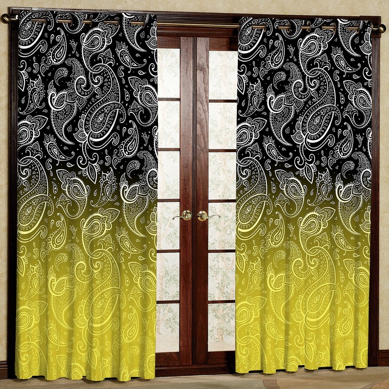 پرده مدل مخمل پانچی کد 4203T2 سایز 200x140 سانتی متر