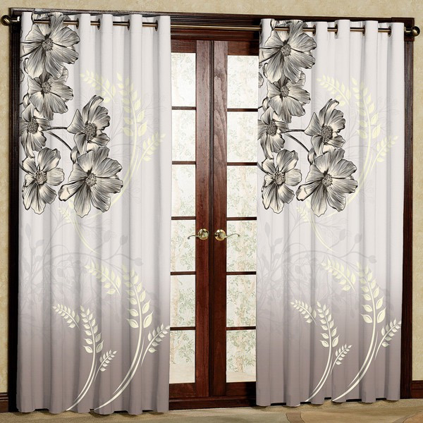 پرده مدل مخمل پانچی کد 7712 سایز 280x140 سانتی متر