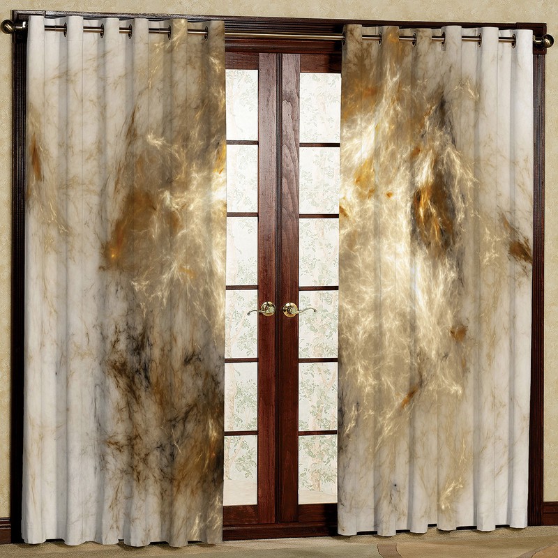 پرده مدل مخمل پانچی کد 2564T2 سایز 200x140 سانتی متر