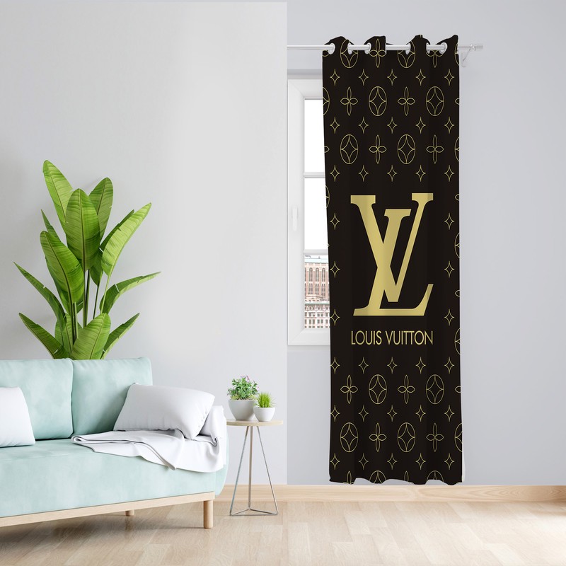 پرده مدل مخمل پانچی کد L 1388L Z سایز 140x200 سانتی متر