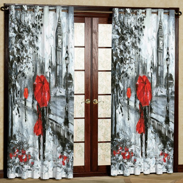پرده مدل چتر کد 1 سایز 280x140 سانتی متر