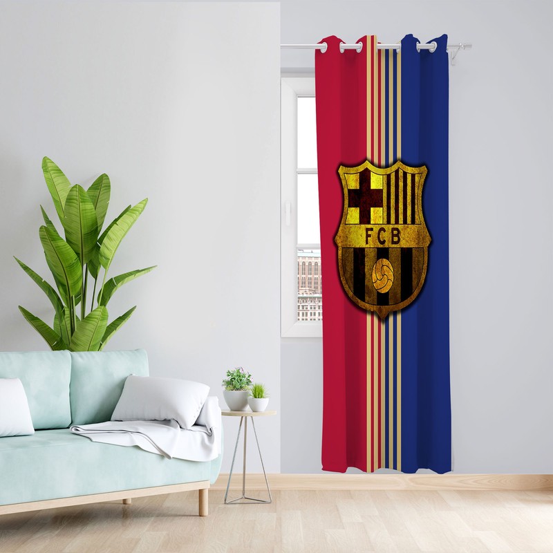 پرده مدل بارسلونا مخمل پانچی کد 4224 سایز 140x200 سانتی متر