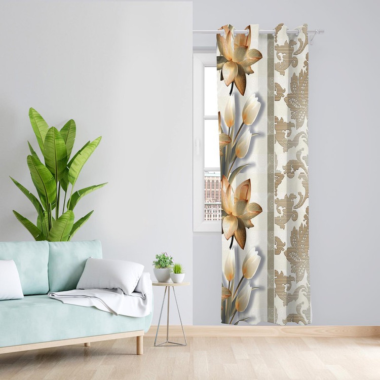 پرده مدل مخمل پانچی کد 1135 سایز 140x200 سانتی متر