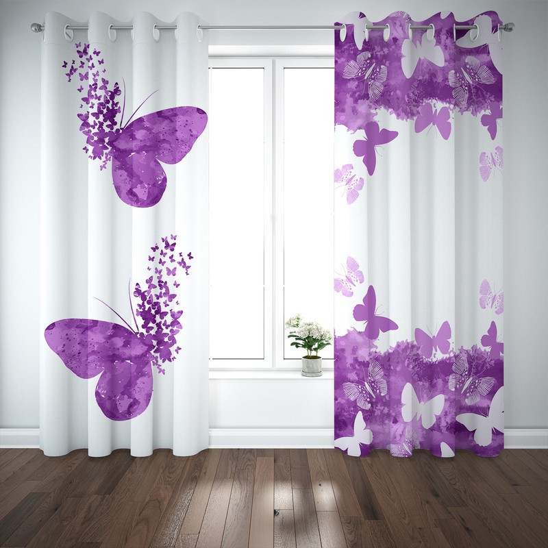 پرده مدل B2513 سایز 280x140 سانتی متر
