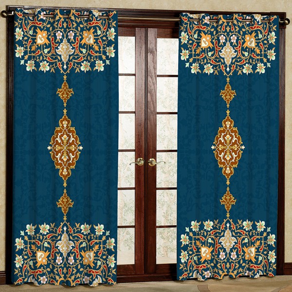 پرده مدل مخمل پانچی کد 7776 سایز 280x140 سانتی متر