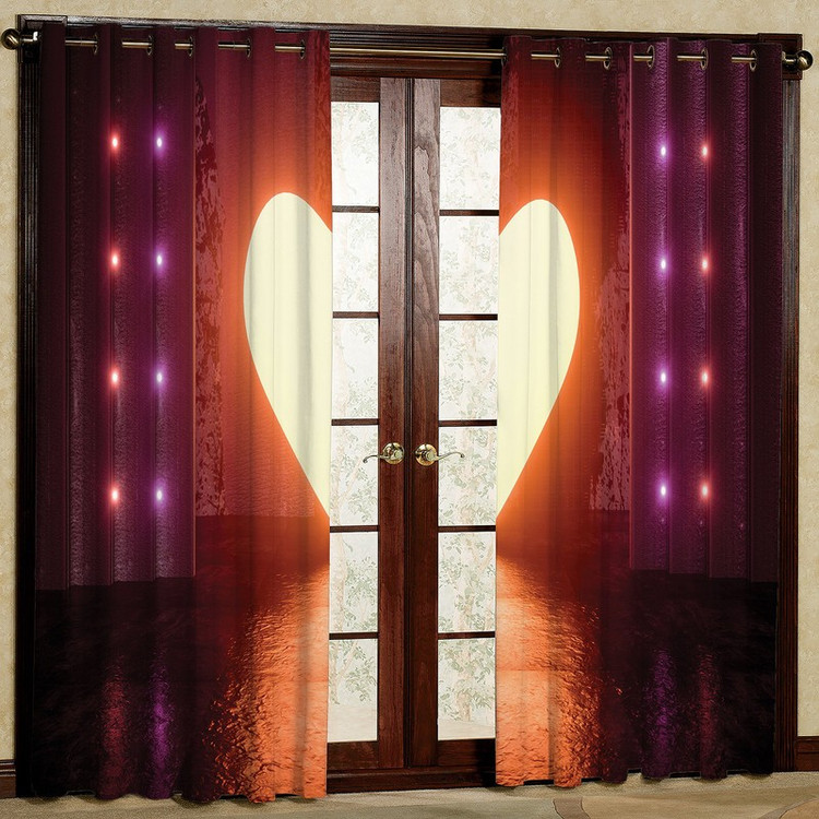 پرده مدل طرحدار مخمل پانچی کد 2351 سایز 200x140 سانتی متر