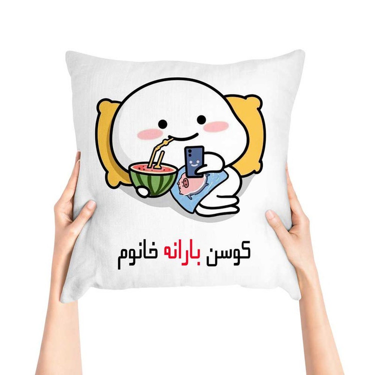 کوسن پاد آفرین مدل فانتزی اسم شخصی طرح دخترانه اسم بارانه کد 0.1464