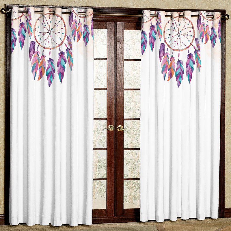 پرده مدل مخمل پانچی کد 1054 سایز 140x280 سانتی متر