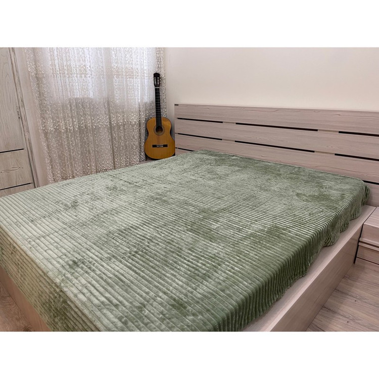 پتو مسافرتی مدل پلیسه دونفره سایز 220x200سانتی متر