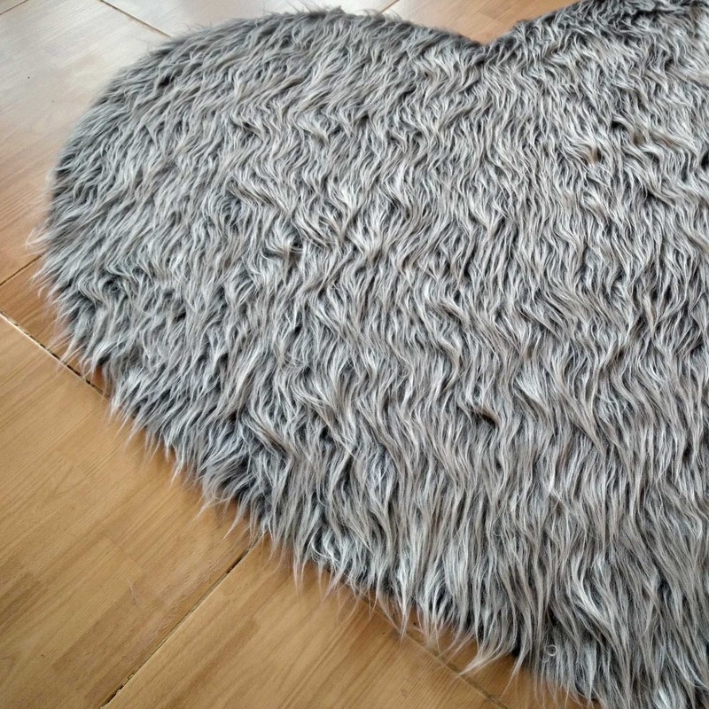 پادری آقای طرح مدل Heart سایز 80x70 سانتی متر مجموعه 2 عددی